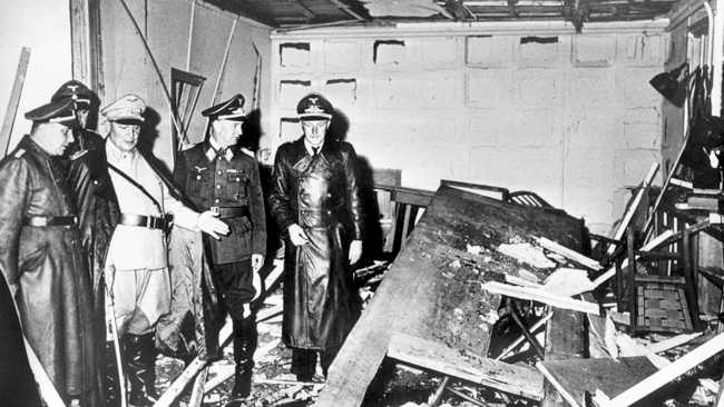 20. Juli 1944 - Wolfschanze, nach der Bombenexplosion