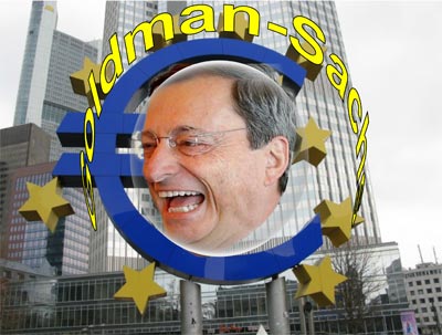 Mario Draghi regiert die BRD für Goldman-Sachs als EZB-Chef
