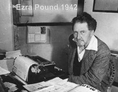 Ezra Pound, einer der größten Dichter der Neuzeit, gemartert und gefoltert.