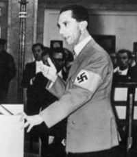 Dr. Goebbels interveniert