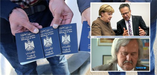 Merkel deckt Parasiten mit falschen Pässen