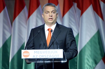 Ministerpräsident Orban Fidesz-Parteitag 2015