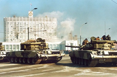 1993 Moskau Panzer gg Parlament