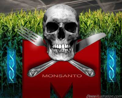 Monsanto, unser Tod, demokratisch garantiert.