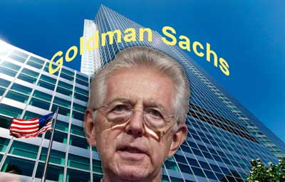 Monti fungiert in der EU als Goldman-Sachs Direktor