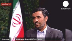 Präsident Ahmadinedschad räumt im Interview mit der Heuchelei auf.