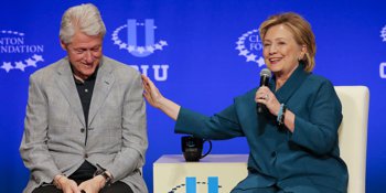 Bill und Hillary Clinton, das Paradebeispiel von Oligarchie-Vasallen