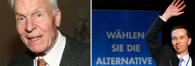 Der Schweizer Milliardär Augut von Finck will AfD-Wahlkampf finanzieren