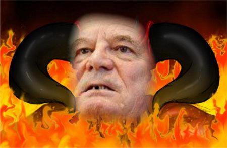 Die Verkommenheit des Gauck ist nur mit einem Satansbildnis zu erklären