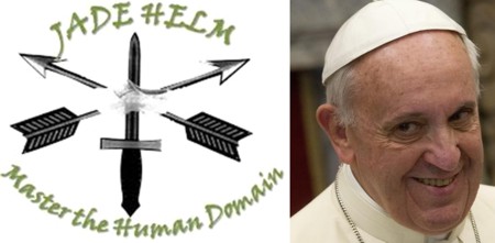 Papst und die Beherrschung der Menschheit