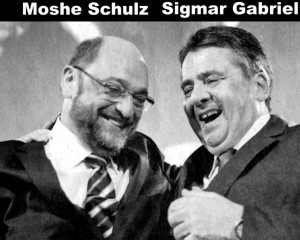 Schulz und Gabriel