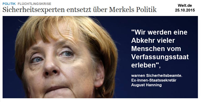 Merkel tötet uns
