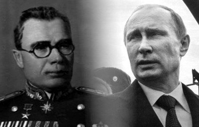 Von General Wlassow bis Präsident Putin, die Gemeinsamkeiten sind da.
