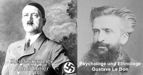 Adolf Hitler und Gustave Le Bon