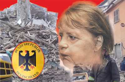 Blut, Tränen und Ruinen das ist Merkels Hinterlassenschaft