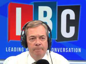 Nigel Farage, Bürgerkrieg durch die Verschwörer