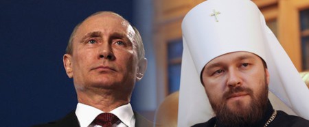 Putin und Metropolit Illarion