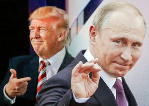 Putin und Trump verspotten Kriegs-Hysteriker