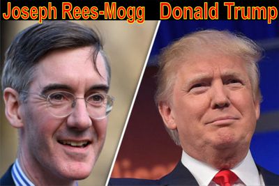 Rees-Mogg und Trump