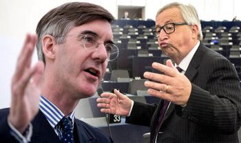 Rees-Mogg erklärt Fiesling Juncker wer wen braucht