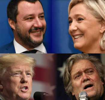 Salvini Le Pen Trump Bannon