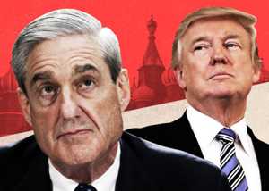 Trump und Verschwörer Mueller